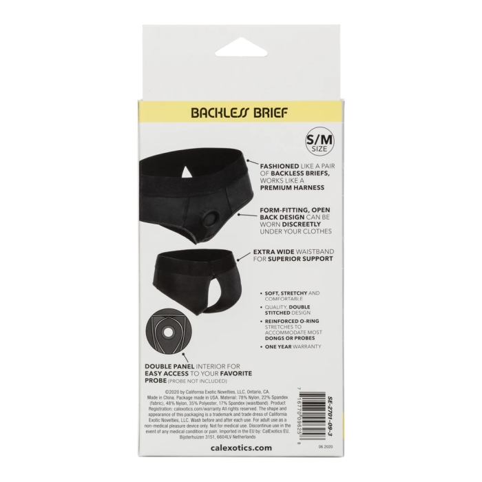 BOUNDLESS BACKLESS BRIEF - S/M