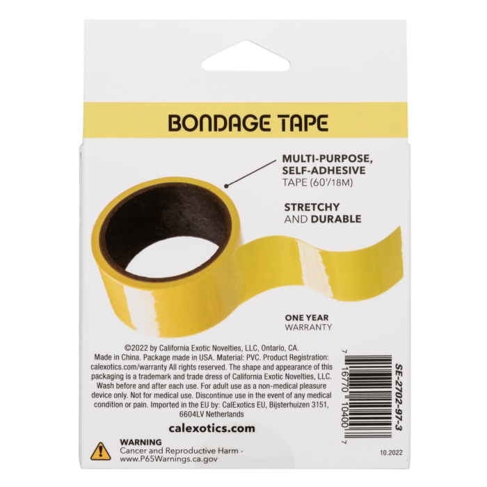 BOUNDLESS BONDAGE TAPE - YELLOW