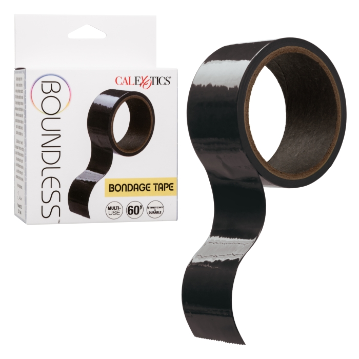 BOUNDLESS BONDAGE TAPE - BLACK BOUNDLESS BONDAGE TAPE - BLACK