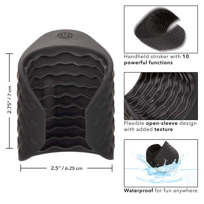BOUNDLESS GRIP STROKER - BLACK