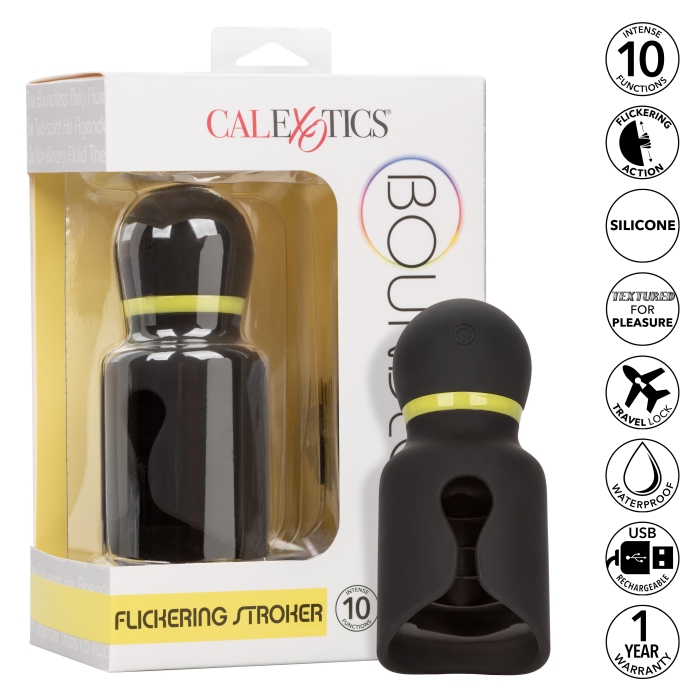 BOUNDLESS FLICKERING STROKER - BLACK