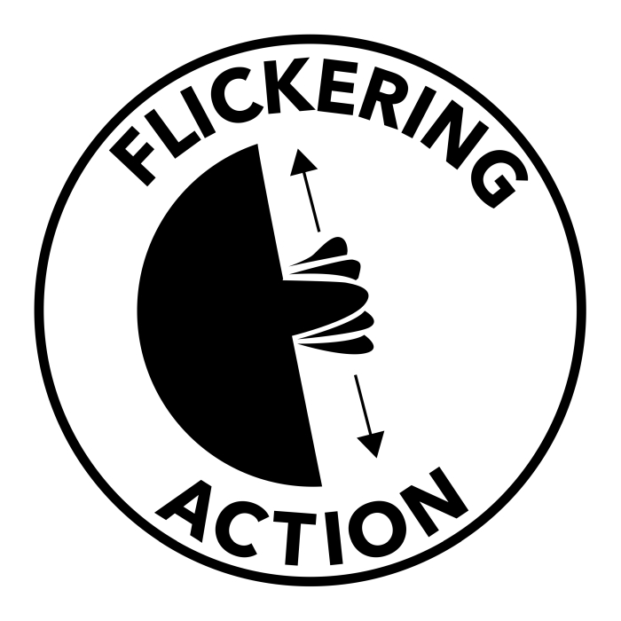 BOUNDLESS FLICKERING STROKER - BLACK