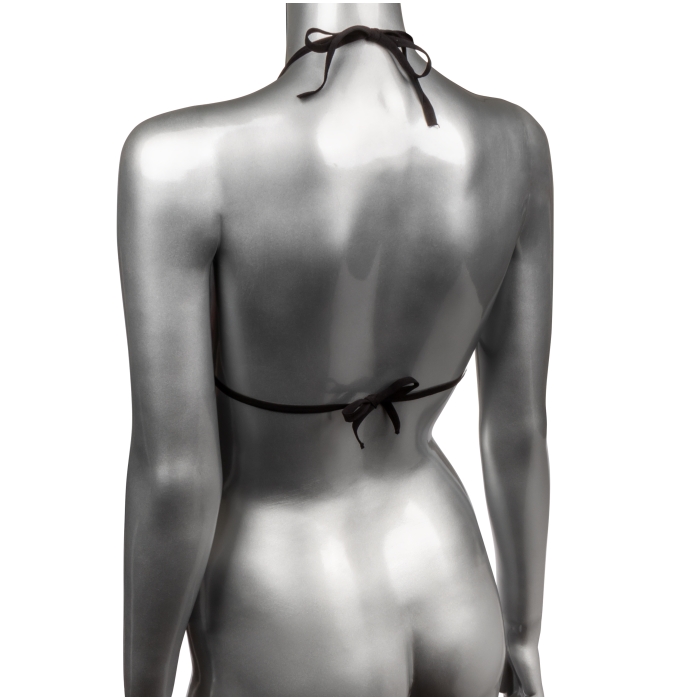 BIKINI TOP BLACK RADIANCE TRIANGLE