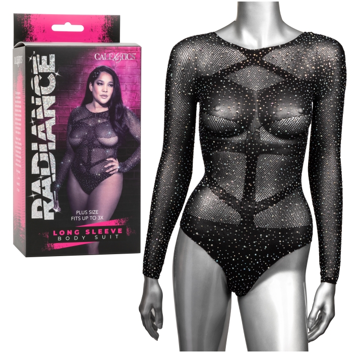 RADIANCE - PLUS SIZE LONG SLEEVE BODY SUIT RADIANCE - PLUS SIZE LONG SLEEVE BODY SUIT