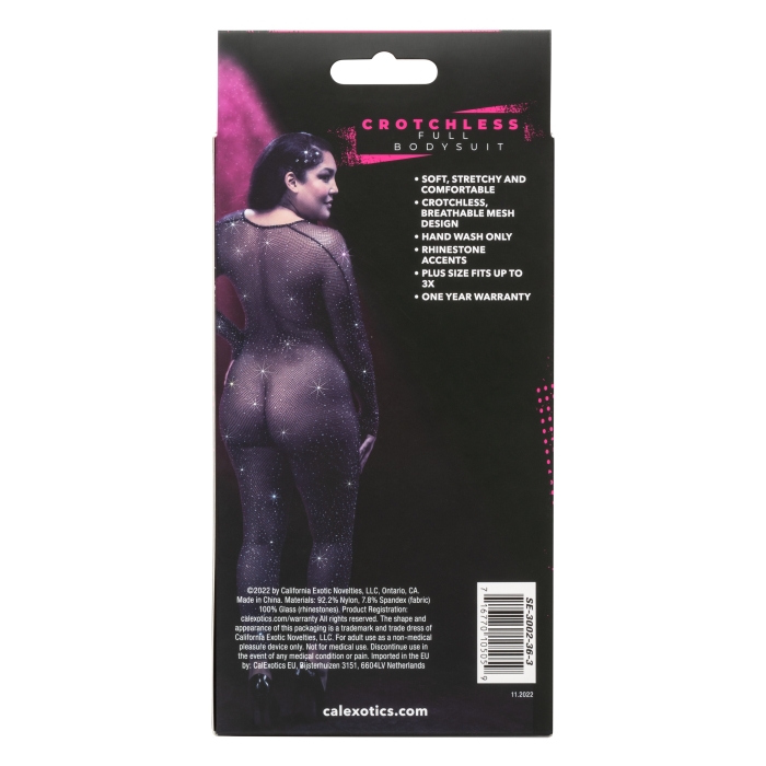 RADIANCE - PLUS SIZE CROTCHLESS FULL BODY SUIT