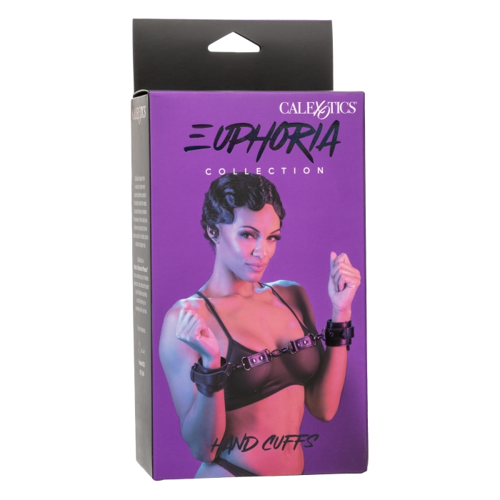 HANDCUFFS BLACK EUPHORIA COLLECTION