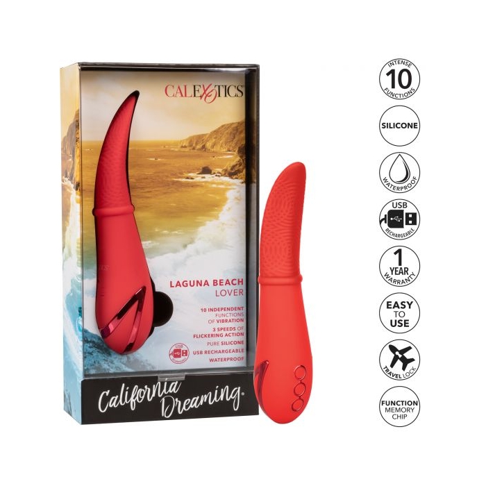 CALIFORNIA DREAMING LAGUNA BEACH LOVER - RED