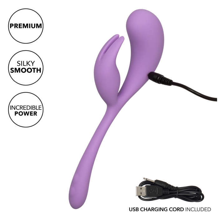 ELLE LIQUID SILICONE DUAL FLICKER