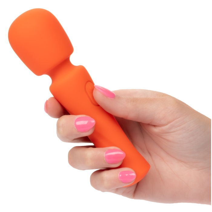 MINI MASSAGER ORANGE 10X STELLA LIQUID SILICONE
