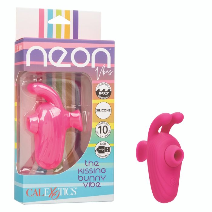 NEON VIBES THE KISSING BUNNY VIBE - PINK NEON VIBES THE KISSING BUNNY VIBE - PINK