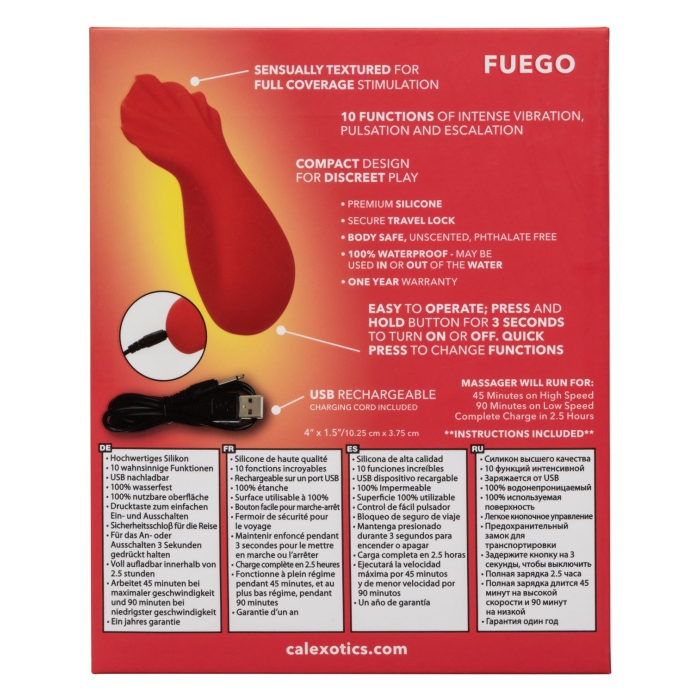 RED HOT FUEGO - RED