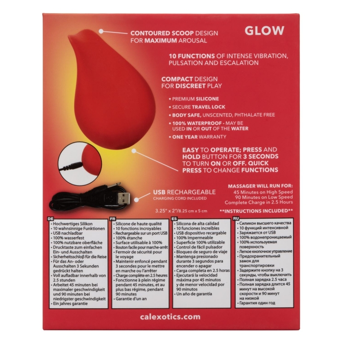 RED HOT GLOW - RED