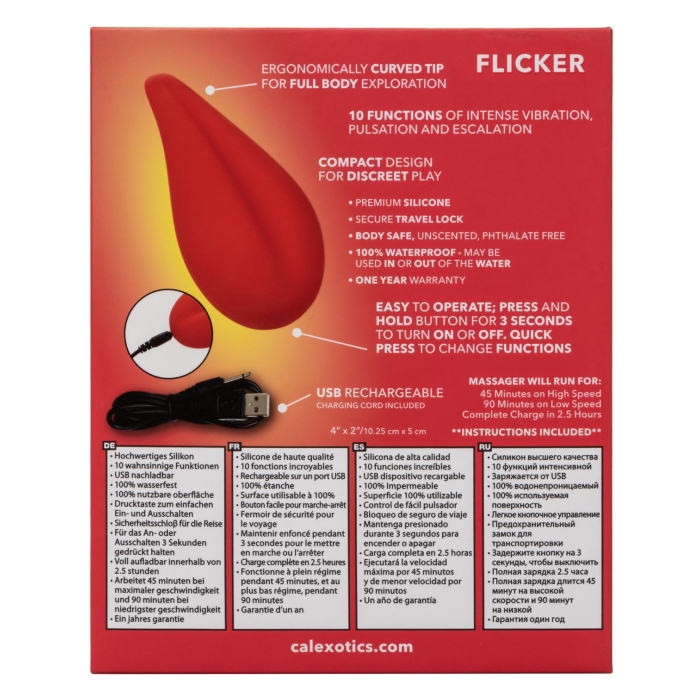 RED HOT FLICKER - RED