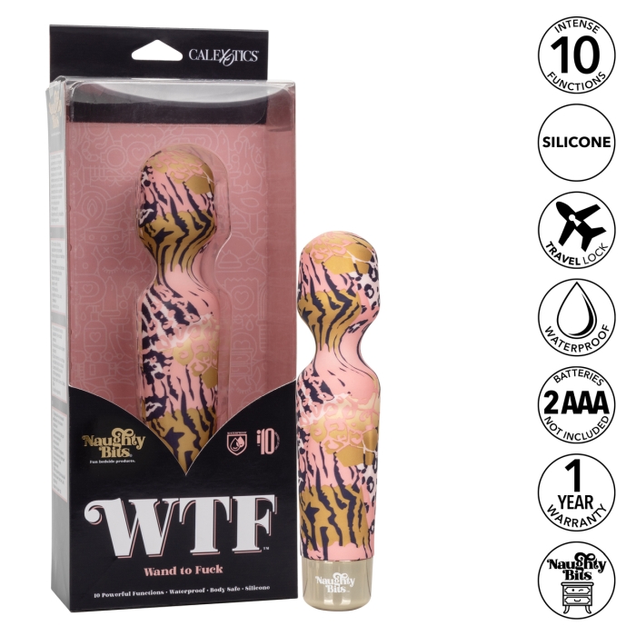 NAUGHTY BITS WTF WAND TO FUCK 7.5"