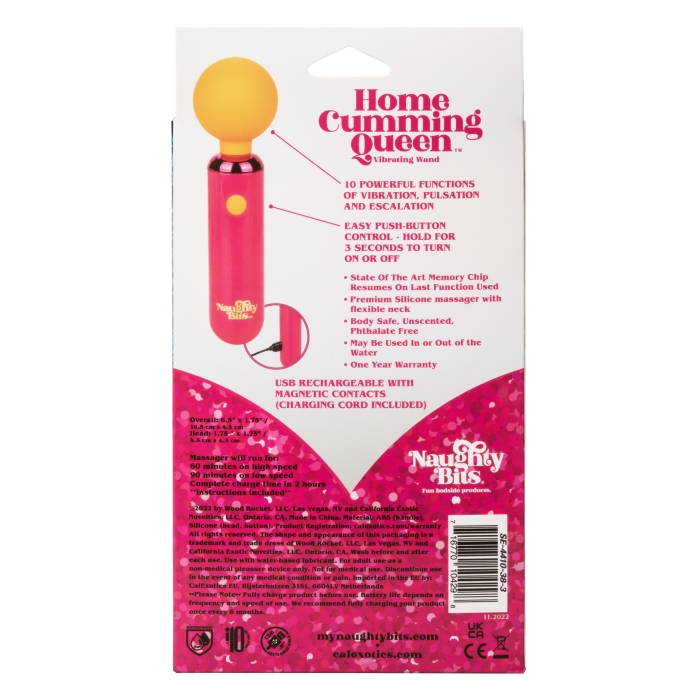 NAUGHTY BITS HOME CUMMING QUEEN VIBE WAND