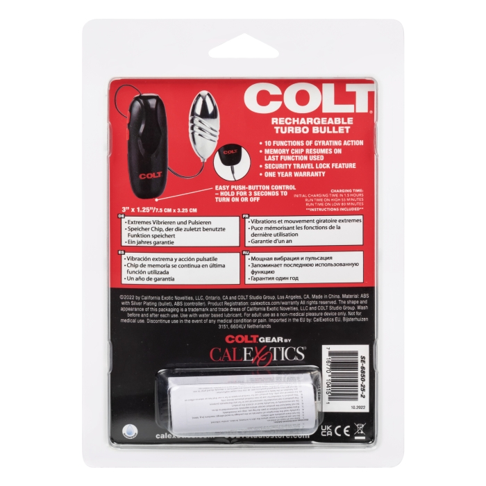 COLT RCHRGBL TURBO BULLET