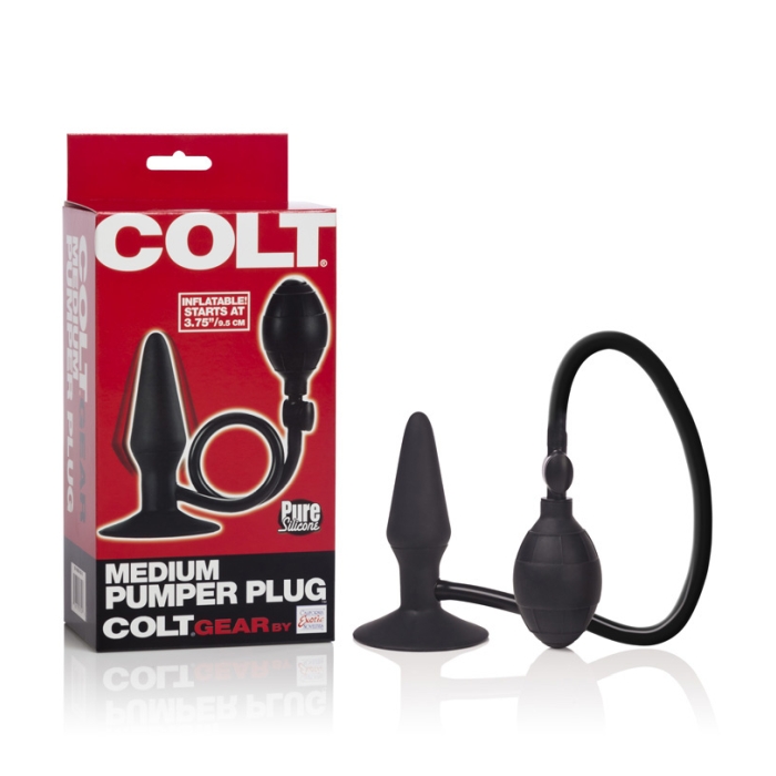 COLT MEDIUM PUMPER PLUG - BLACK COLT MEDIUM PUMPER PLUG - BLACK