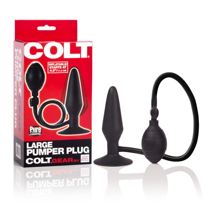 COLT LARGE PUMPER PLUG - BLACK COLT LARGE PUMPER PLUG - BLACK