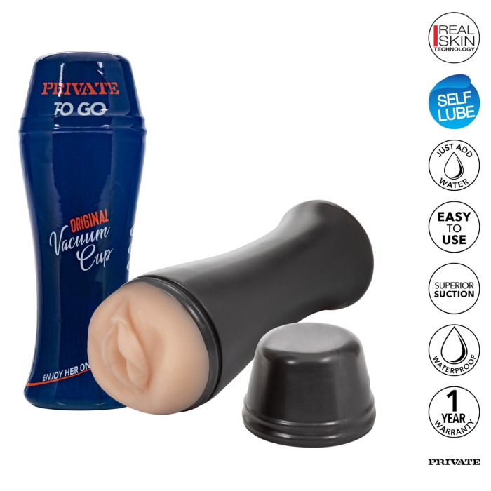 PRIVATE SELF LUBRICATING WET KITTEN TO GO STROKER