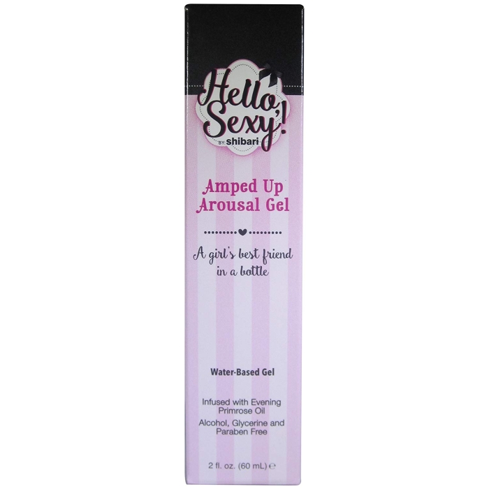 SHIBARI HELLO SEXY AMPED UP AROUSAL GEL 2OZ - FOR WOMEN SHIBARI HELLO SEXY AMPED UP AROUSAL GEL 2OZ - FOR WOMEN