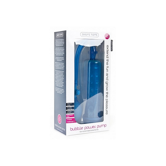 BUBBLE POWER PUMP - BLUE BUBBLE POWER PUMP - BLUE