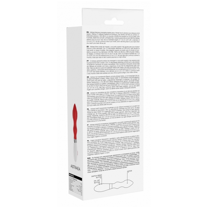 ASTRAEA ULTRA SOFT SILICONE 10X - RED