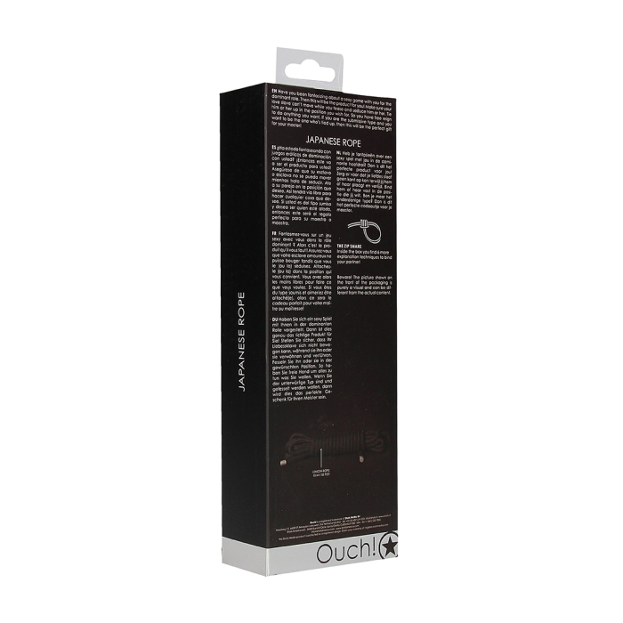 JAPANESE ROPE 10M - BLACK