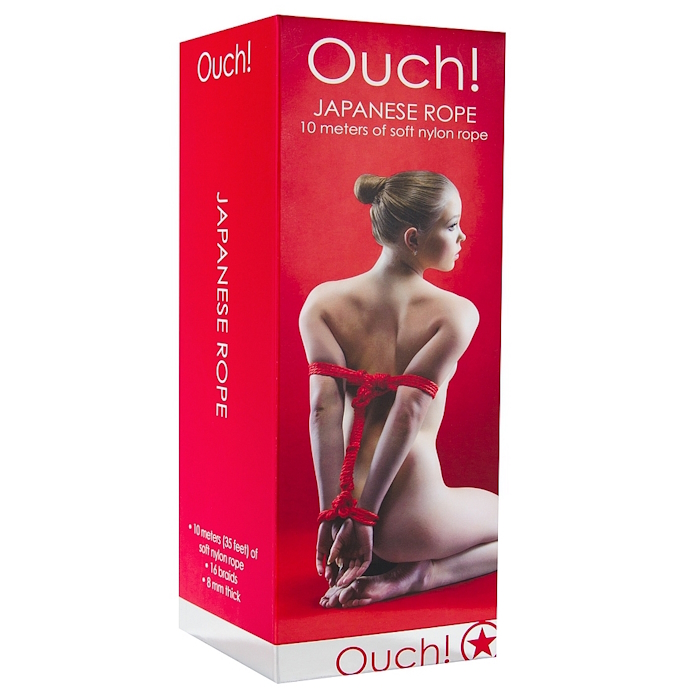 JAPANESE ROPE 10M - RED JAPANESE ROPE 10M - RED