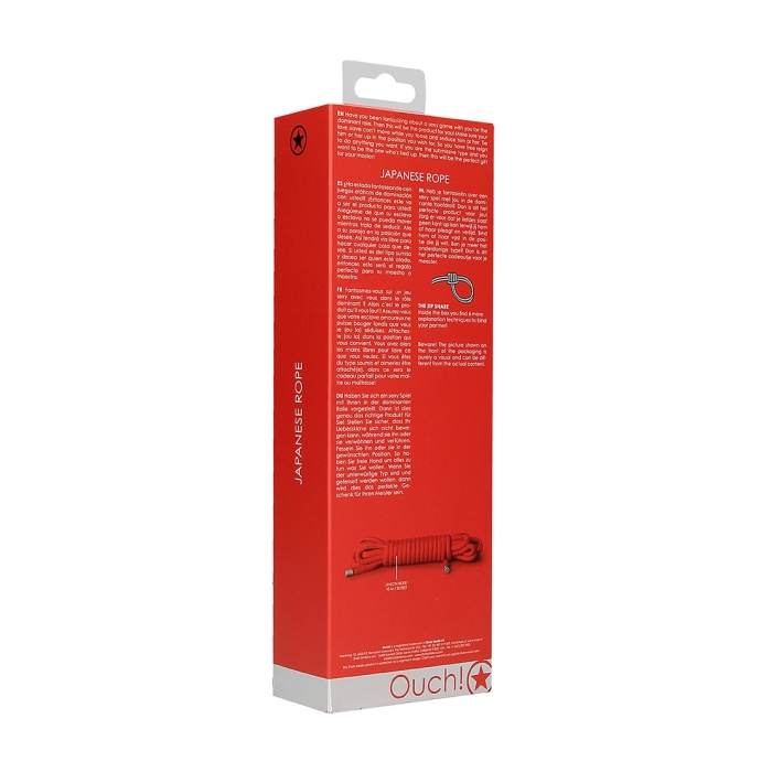 JAPANESE ROPE 10M - RED
