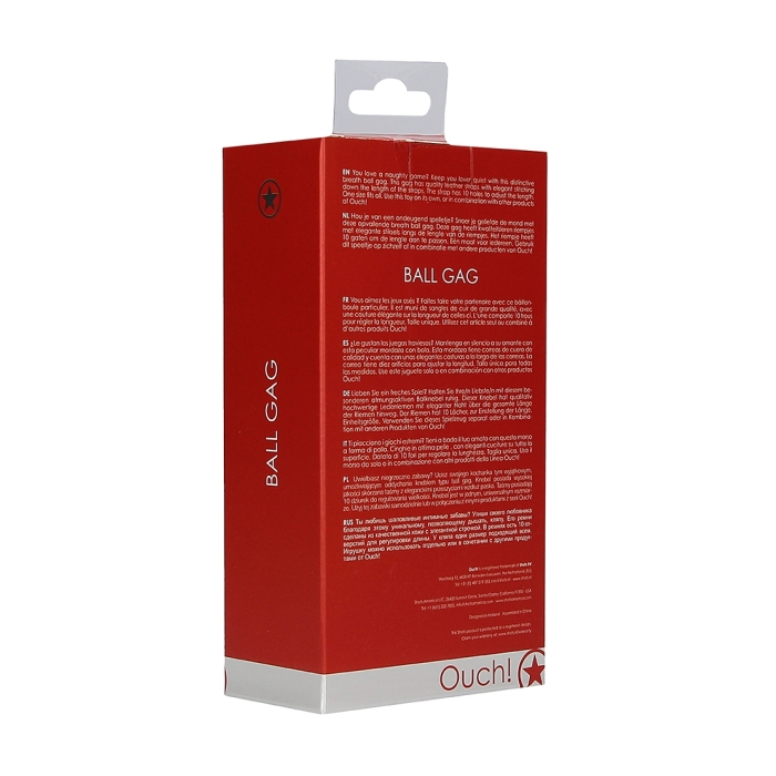 GAG BALL - RED