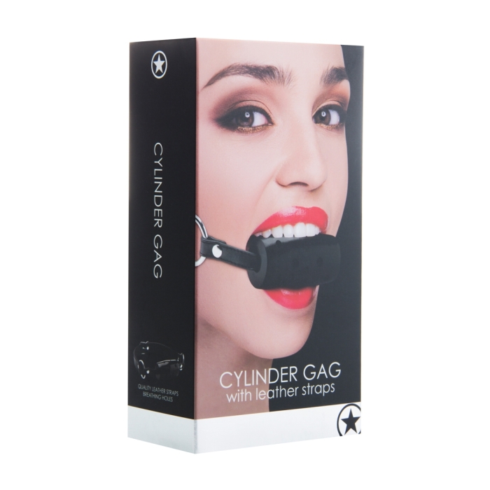 CYLINDER GAG - BLACK CYLINDER GAG - BLACK