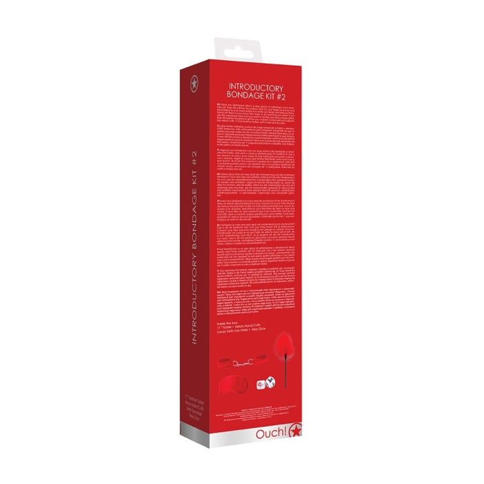 INTRODUCTORY BONDAGE KIT #2 - RED