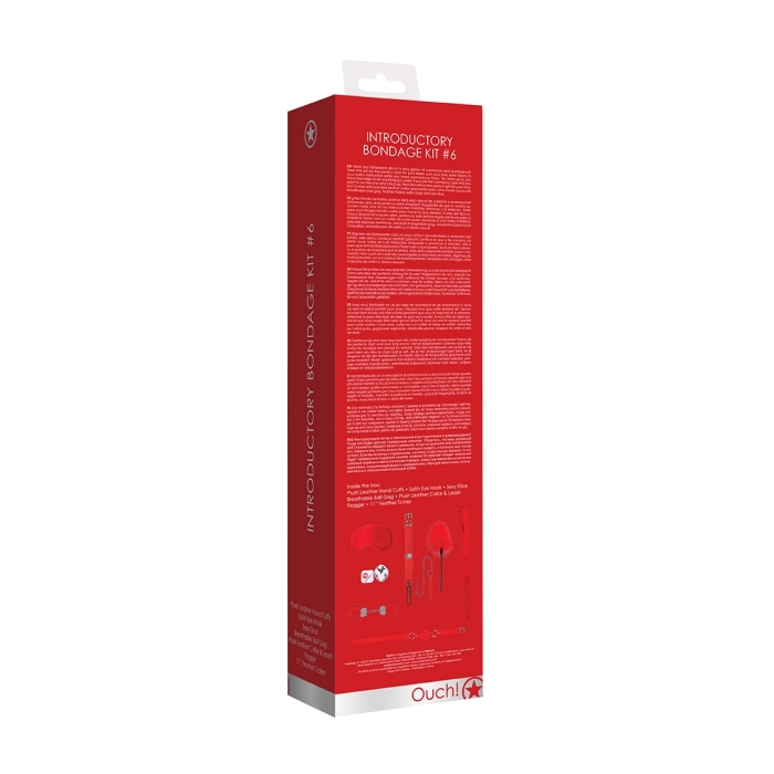 INTRODUCTORY BONDAGE KIT #6 - RED