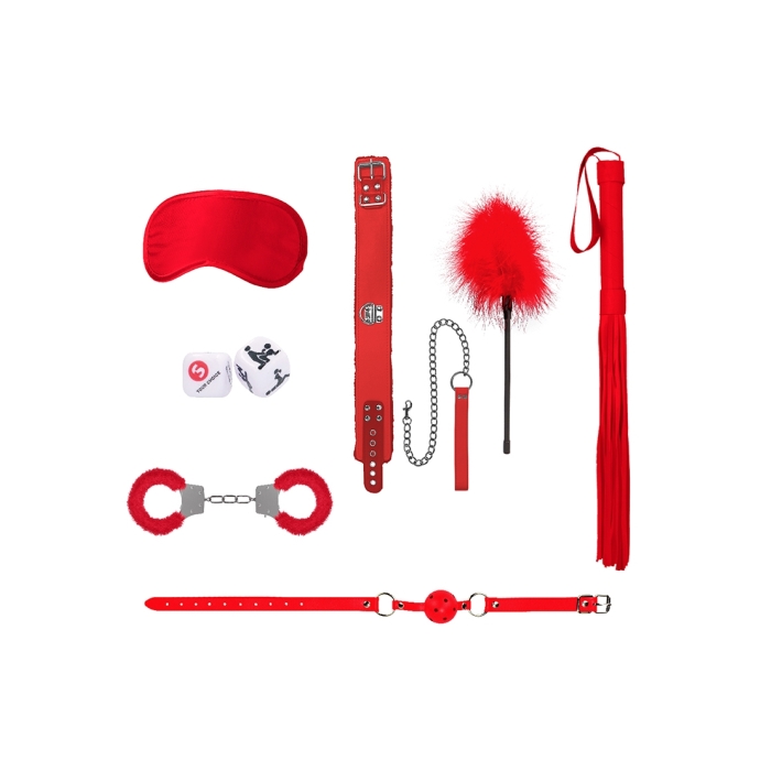 INTRODUCTORY BONDAGE KIT #6 - RED