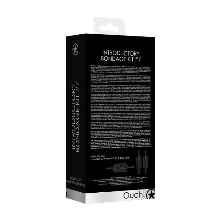 INTRODUCTORY BONDAGE KIT #7 - BLACK