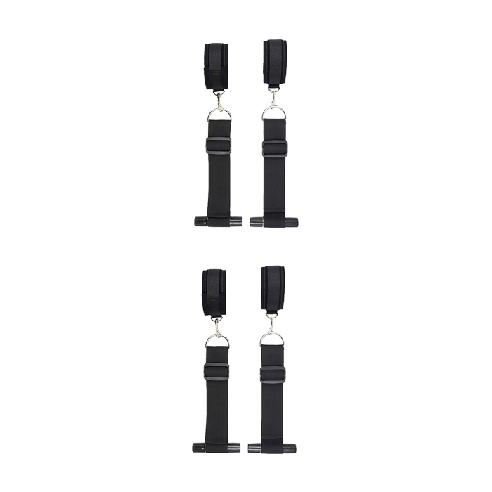DOOR RESTRAINT SET - BLACK
