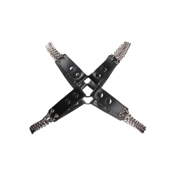 CHAIN AND CHAIN HARNESS - ONE SIZE - BLACK