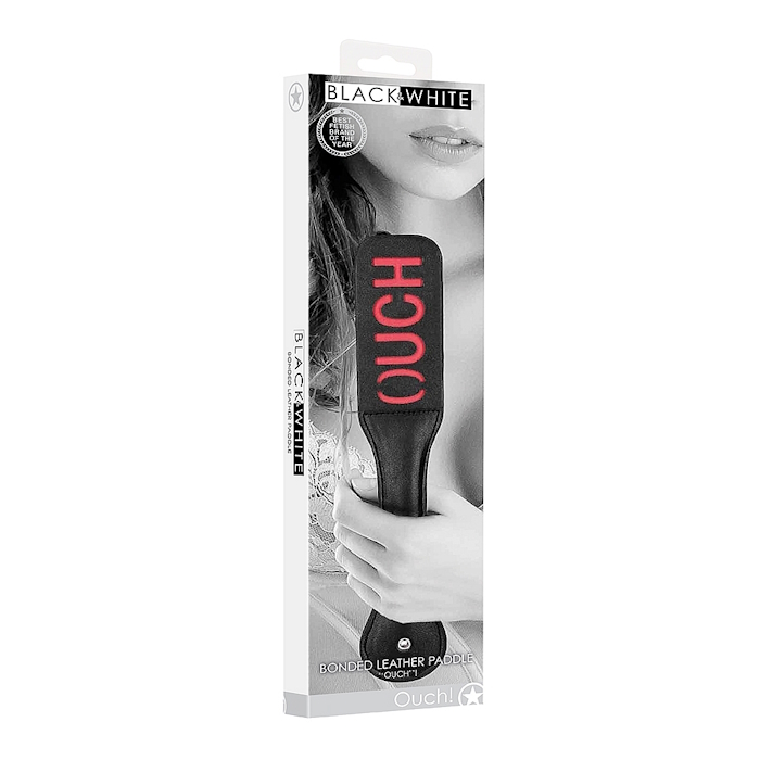 BONDED LEATHER PADDLE "OUCH" BONDED LEATHER PADDLE "OUCH"
