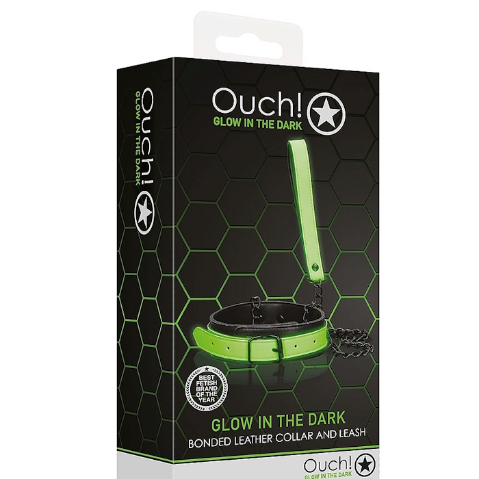 COLLAR AND LEASH GLOW IN THE DARK COLLAR AND LEASH GLOW IN THE DARK