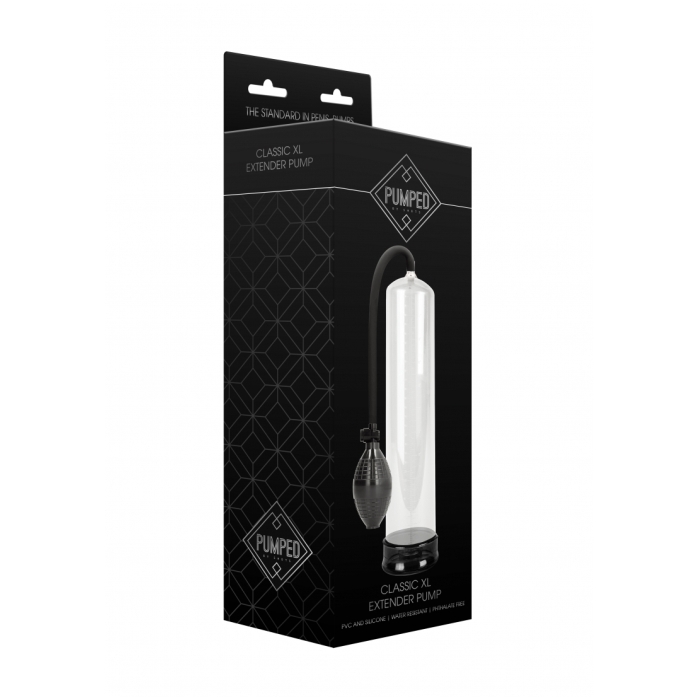 CLASSIC XL EXTENDER PUMP - TRANSPARENT CLASSIC XL EXTENDER PUMP - TRANSPARENT