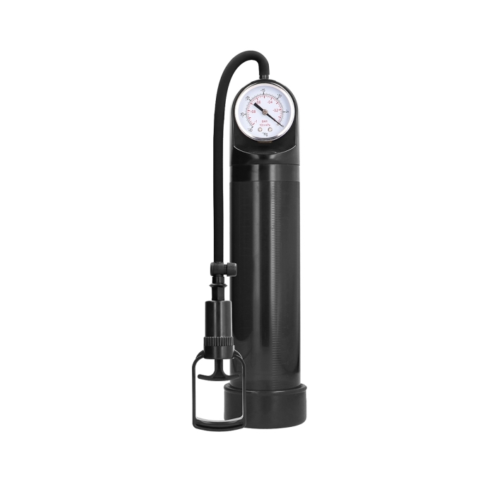 COMFORT PUMP WITH ADVANCED PSI GAUGE - BLACK