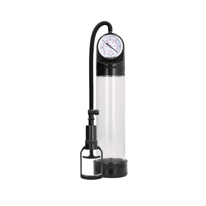 COMFORT PUMP WITH ADVANCED PSI GAUGE - TRANSPARENT