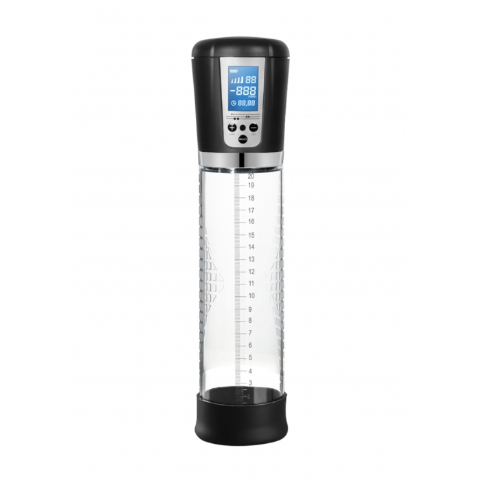 PREMIUM RECHARGEABLE AUTOMATIC LCD PUMP - TRANSPARENT