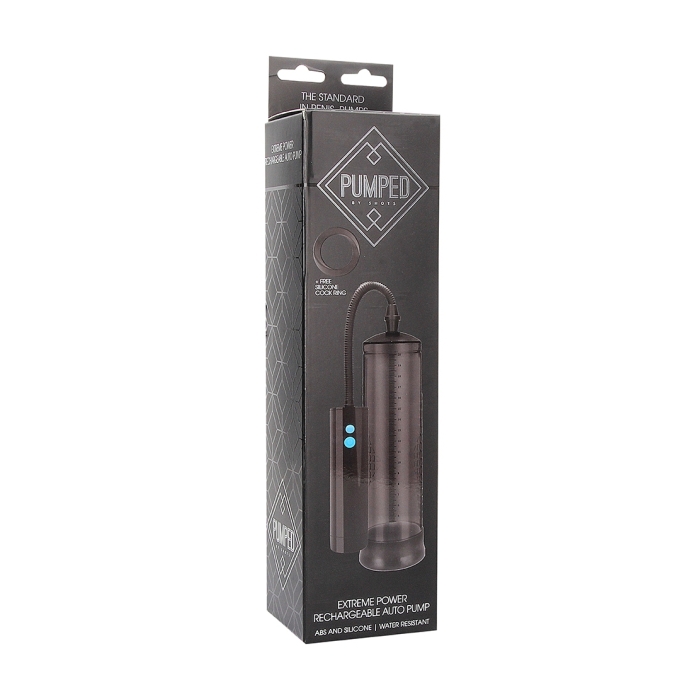 EXTREME POWER RECHARGEABLE AUTO PUMP - BLACK EXTREME POWER RECHARGEABLE AUTO PUMP - BLACK