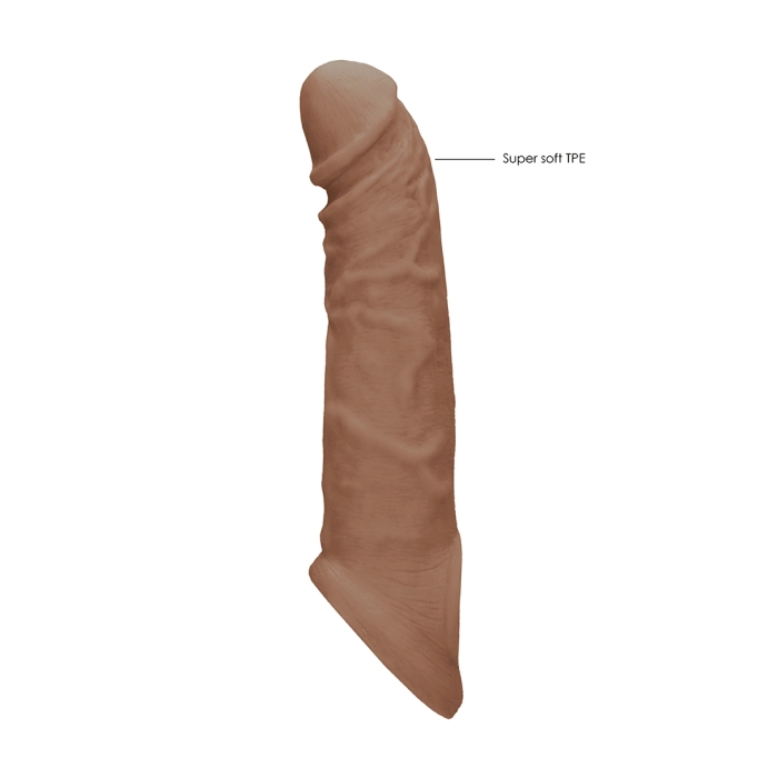 PENIS SLEEVE 8IN / 20 CM - TAN