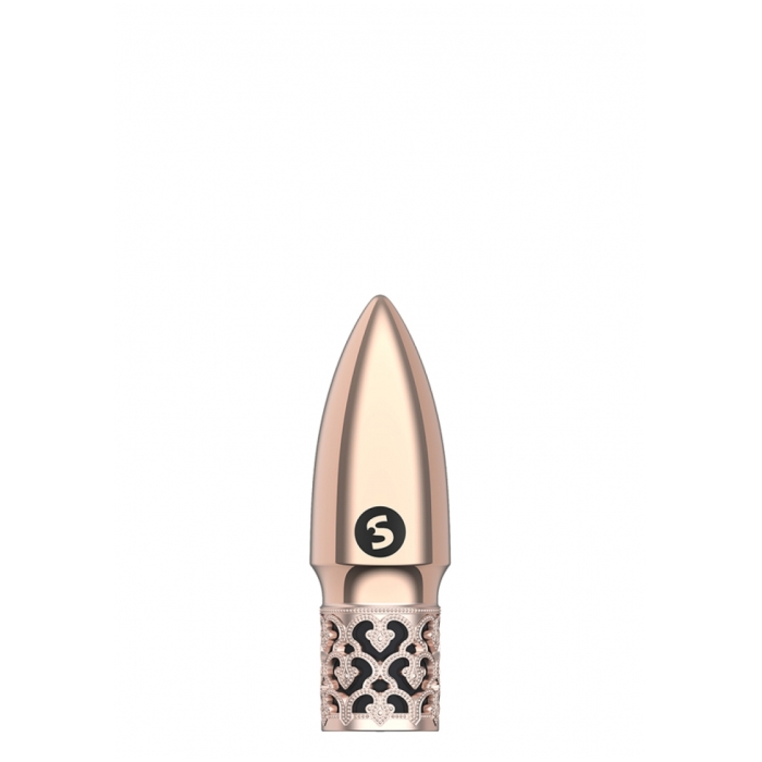 GLITTER - RECHARGEABLE ABS BULLET - ROSE GOLD