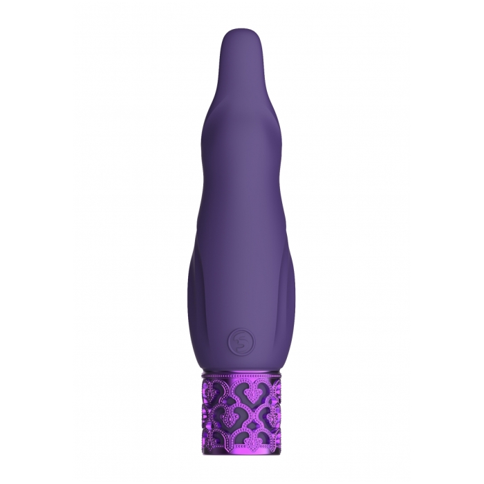 SPARKLE - RECHARGEABLE SILICONE BULLET - PURPLE