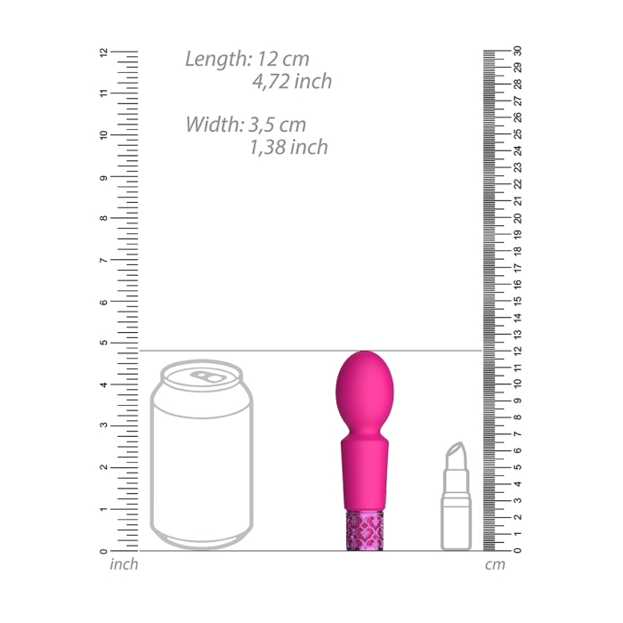 BRILLIANT - RECHARGEABLE SILICONE BULLET - PINK
