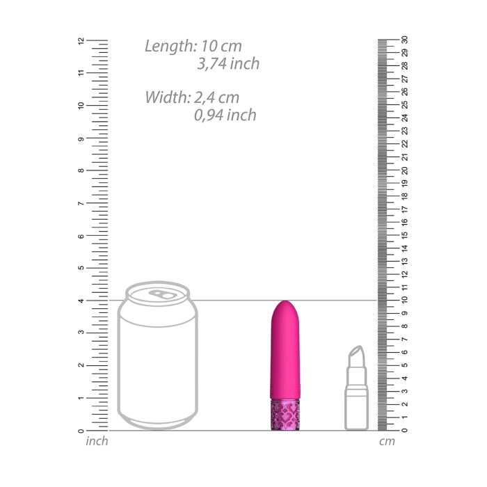IMPERIAL - RECHARGEABLE SILICONE BULLET - PINK