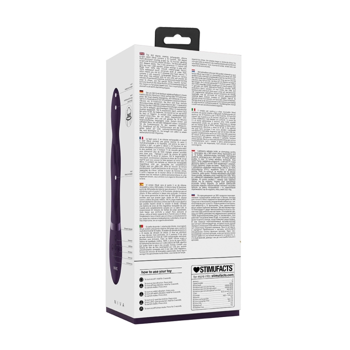 NIVA - 360DEGREES RABBIT - PURPLE
